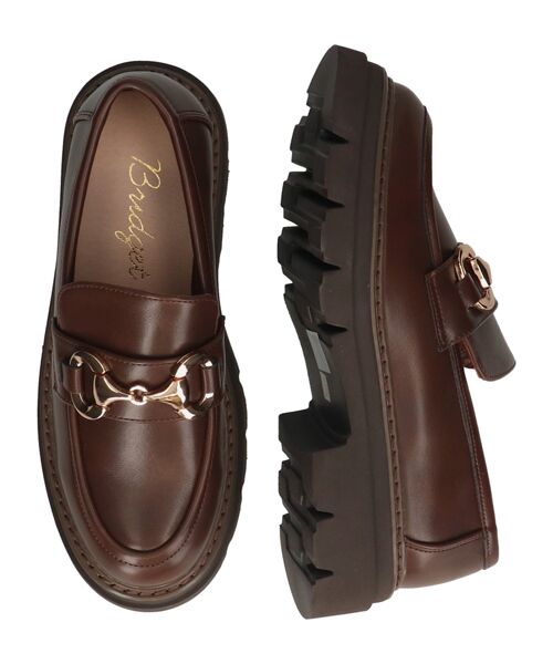 Bridget Birkin / ブリジットバーキン ビジネス・ドレスシューズ | 【BRIDGET BIRKIN】ダブルステッチビットローファー | 詳細15