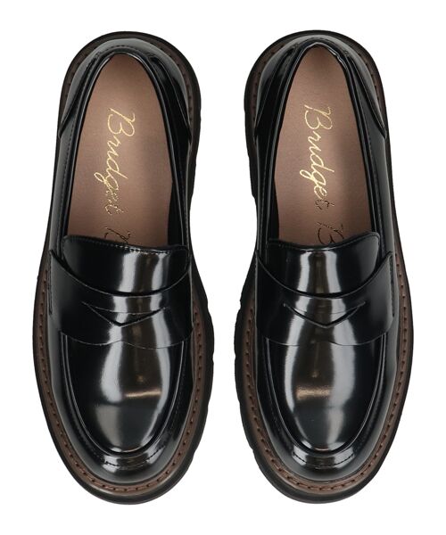 Bridget Birkin / ブリジットバーキン ビジネス・ドレスシューズ | 【BRIDGET BIRKIN】厚底ベルトローファー | 詳細5