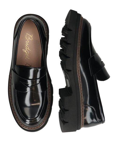 Bridget Birkin / ブリジットバーキン ビジネス・ドレスシューズ | 【BRIDGET BIRKIN】厚底ベルトローファー | 詳細6