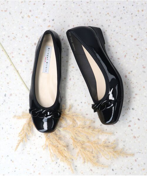 Bridget Birkin / ブリジットバーキン パンプス | 【BRIDGET BIRKIN WALK】アクリルチェーンウォーキングパンプス | 詳細7