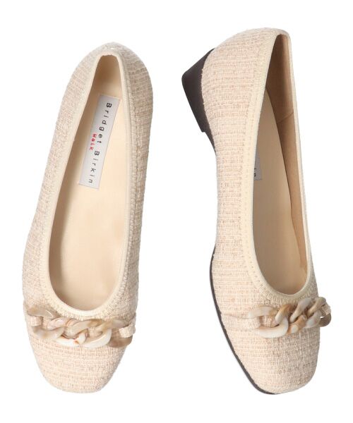 Bridget Birkin / ブリジットバーキン パンプス | 【BRIDGET BIRKIN WALK】アクリルチェーンウォーキングパンプス | 詳細15