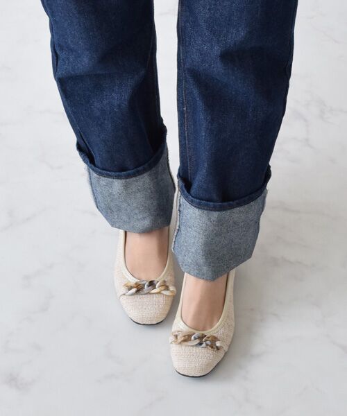 Bridget Birkin / ブリジットバーキン パンプス | 【BRIDGET BIRKIN WALK】アクリルチェーンウォーキングパンプス | 詳細16