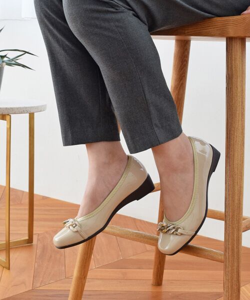 Bridget Birkin / ブリジットバーキン パンプス | 【BRIDGET BIRKIN WALK】アクリルチェーンウォーキングパンプス | 詳細25