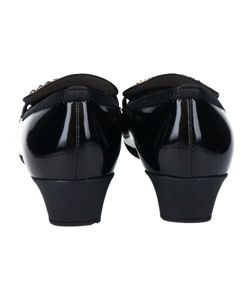 Bridget Birkin / ブリジットバーキン パンプス | 【BRIDGET BIRKIN WALK】チェーンモチーフローファーウォーキングパンプス | 詳細5