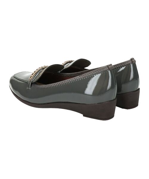 Bridget Birkin / ブリジットバーキン パンプス | 【BRIDGET BIRKIN WALK】チェーンモチーフローファーウォーキングパンプス | 詳細11