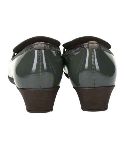 Bridget Birkin / ブリジットバーキン パンプス | 【BRIDGET BIRKIN WALK】チェーンモチーフローファーウォーキングパンプス | 詳細12