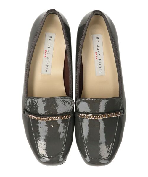 Bridget Birkin / ブリジットバーキン パンプス | 【BRIDGET BIRKIN WALK】チェーンモチーフローファーウォーキングパンプス | 詳細13