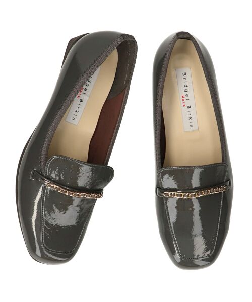 Bridget Birkin / ブリジットバーキン パンプス | 【BRIDGET BIRKIN WALK】チェーンモチーフローファーウォーキングパンプス | 詳細15