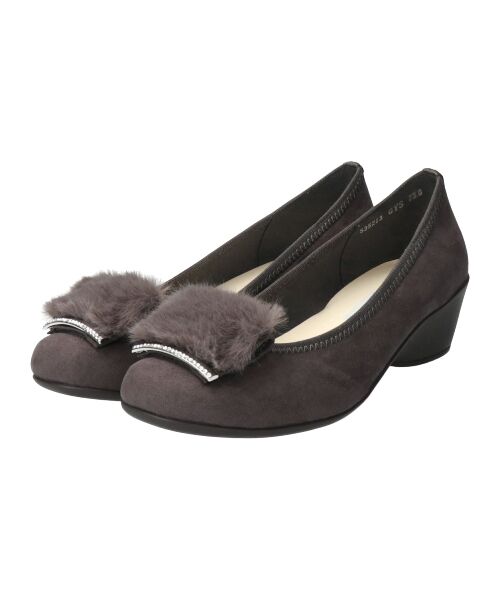 Bridget Birkin / ブリジットバーキン パンプス | 【BRIDGET BIRKIN WALK】ファービジューウォーキングパンプス | 詳細9