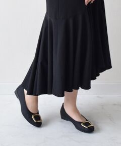 Bridget Birkin / ブリジットバーキン パンプス | 【BRIDGET BIRKIN WALK】メタルバックルウォーキングパンプス