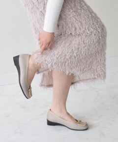 Bridget Birkin / ブリジットバーキン パンプス | 【BRIDGET BIRKIN WALK】メタルバックルウォーキングパンプス