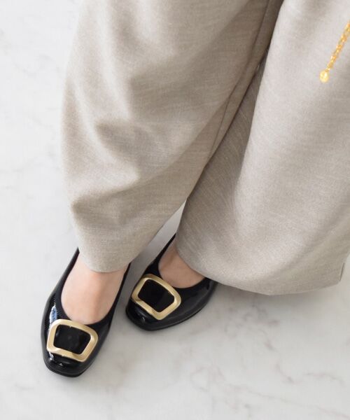 Bridget Birkin / ブリジットバーキン パンプス | 【BRIDGET BIRKIN WALK】メタルバックルウォーキングパンプス | 詳細7