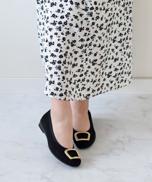 Bridget Birkin / ブリジットバーキン パンプス | 【BRIDGET BIRKIN WALK】メタルバックルウォーキングパンプス | 詳細14