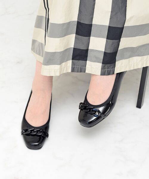 Bridget Birkin / ブリジットバーキン パンプス | 【BRIDGET BIRKIN WALK】アクリルチェーンウォーキングパンプス | 詳細10