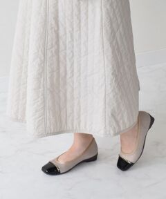 Bridget Birkin / ブリジットバーキン パンプス | 【BRIDGET BIRKIN WALK】チェーンモチーフウォーキングパンプス