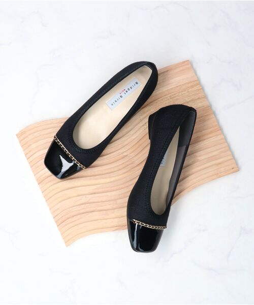 Bridget Birkin / ブリジットバーキン パンプス | 【BRIDGET BIRKIN WALK】チェーンモチーフウォーキングパンプス | 詳細10