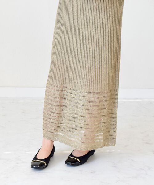 Bridget Birkin / ブリジットバーキン パンプス | 【BRIDGET BIRKIN WALK】チェーンモチーフウォーキングパンプス | 詳細12