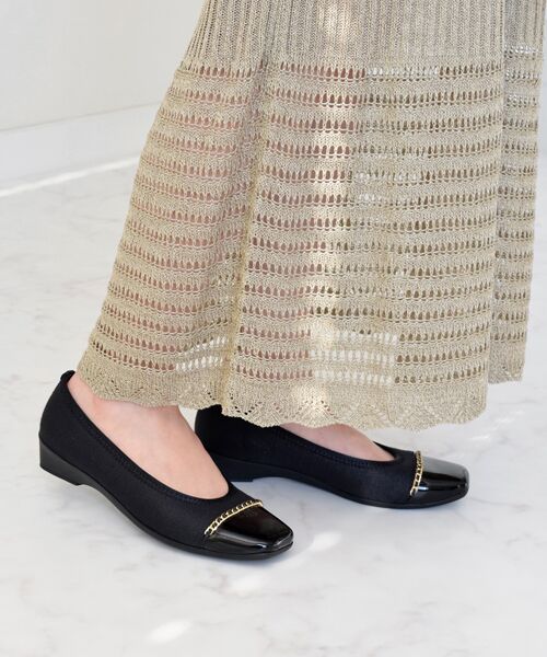 Bridget Birkin / ブリジットバーキン パンプス | 【BRIDGET BIRKIN WALK】チェーンモチーフウォーキングパンプス | 詳細13