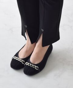 Bridget Birkin / ブリジットバーキン パンプス | 【BRIDGET BIRKIN WALK】チェーンモチーフウォーキングパンプス