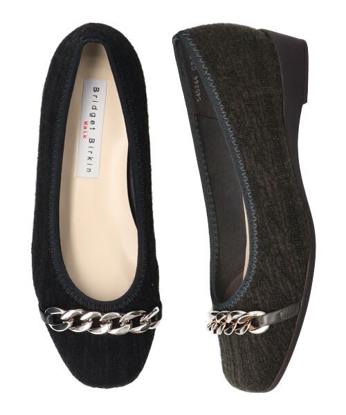 Bridget Birkin / ブリジットバーキン パンプス | 【BRIDGET BIRKIN WALK】チェーンモチーフウォーキングパンプス | 詳細15