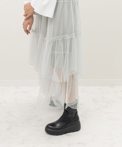 Bridget Birkin / ブリジットバーキン ブーツ（ショート丈） | 【BRIDGET BIRKIN】厚底ショートブーツ | 詳細9