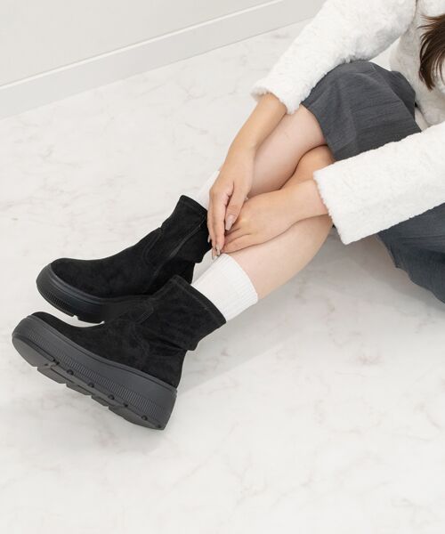 Bridget Birkin / ブリジットバーキン ブーツ（ショート丈） | 【BRIDGET BIRKIN】厚底ショートブーツ | 詳細19