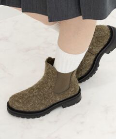 Bridget Birkin / ブリジットバーキン ブーツ（ショート丈） | 【BRIDGET BIRKIN】バックループサイドゴアブーツ