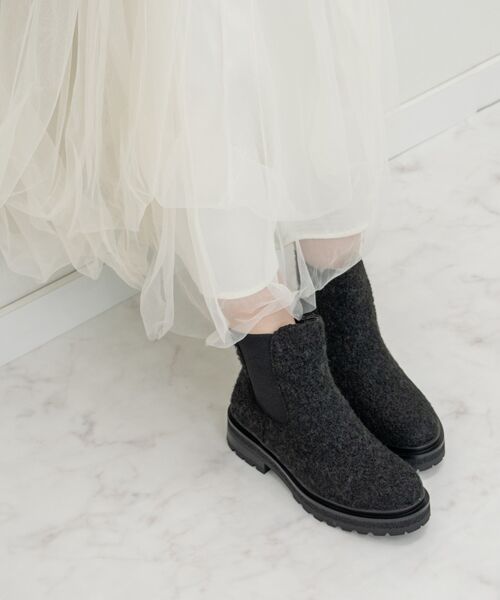 Bridget Birkin / ブリジットバーキン ブーツ（ショート丈） | 【BRIDGET BIRKIN】バックループサイドゴアブーツ | 詳細19