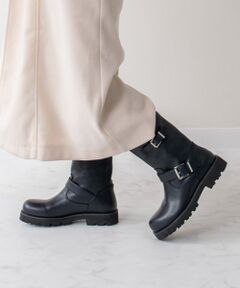 Bridget Birkin / ブリジットバーキン ブーツ（ショート丈） | 【BRIDGET BIRKIN】オブリークトウエンジニアブーツ