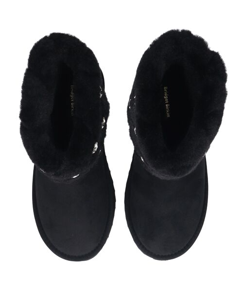 Bridget Birkin / ブリジットバーキン ブーツ（ショート丈） | 【BRIDGET BIRKIN】キルティングビジュームートンブーツ | 詳細5