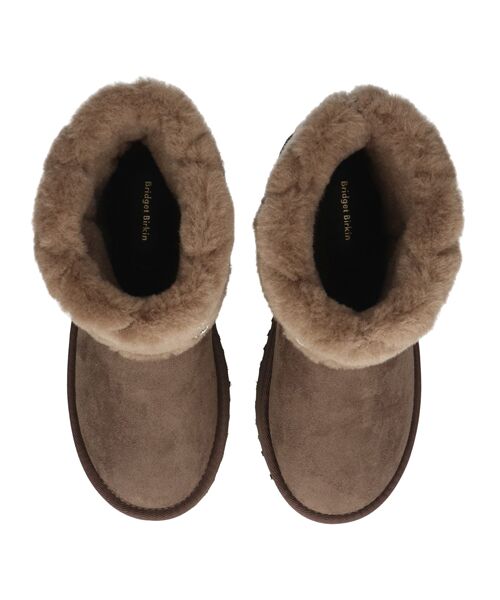 Bridget Birkin / ブリジットバーキン ブーツ（ショート丈） | 【BRIDGET BIRKIN】キルティングビジュームートンブーツ | 詳細21