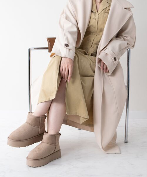 Bridget Birkin / ブリジットバーキン ブーツ（ショート丈） | 【BRIDGET BIRKIN】スエード調ムートンブーツ | 詳細17