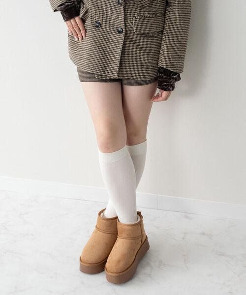 Bridget Birkin / ブリジットバーキン ブーツ（ショート丈） | 【BRIDGET BIRKIN】スエード調ムートンブーツ | 詳細27