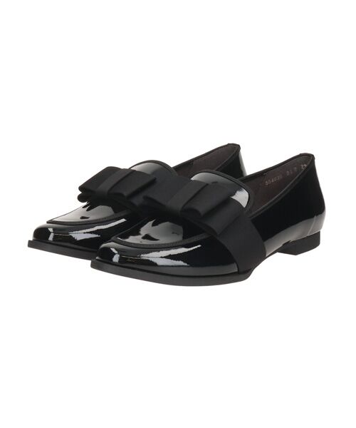 Bridget Birkin / ブリジットバーキン レインシューズ | 【BRIDGET BIRKIN】グログランリボンレインローファー | 詳細1