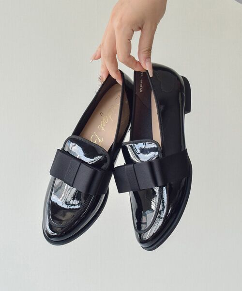 Bridget Birkin / ブリジットバーキン レインシューズ | 【BRIDGET BIRKIN】グログランリボンレインローファー | 詳細9