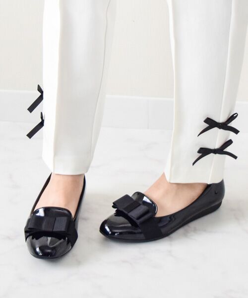 Bridget Birkin / ブリジットバーキン レインシューズ | 【BRIDGET BIRKIN】グログランリボンレインオペラシューズ | 詳細8