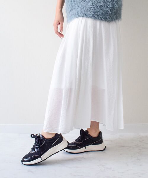 Bridget Birkin / ブリジットバーキン スニーカー | 【BRIDGET BIRKIN】ビジューレーンコンビスニーカー | 詳細8