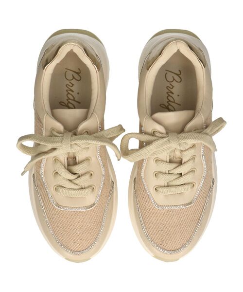 Bridget Birkin / ブリジットバーキン スニーカー | 【BRIDGET BIRKIN】ビジューレーンコンビスニーカー | 詳細14