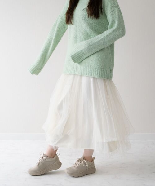 Bridget Birkin / ブリジットバーキン スニーカー | 【BRIDGET BIRKIN】スタイリッシュニットスニーカー | 詳細18