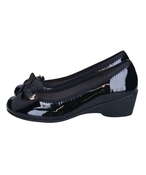 Bridget Birkin / ブリジットバーキン パンプス | 【BRIDGET BIRKIN WALK】コーナーパーツリボンウォーキングパンプス | 詳細2