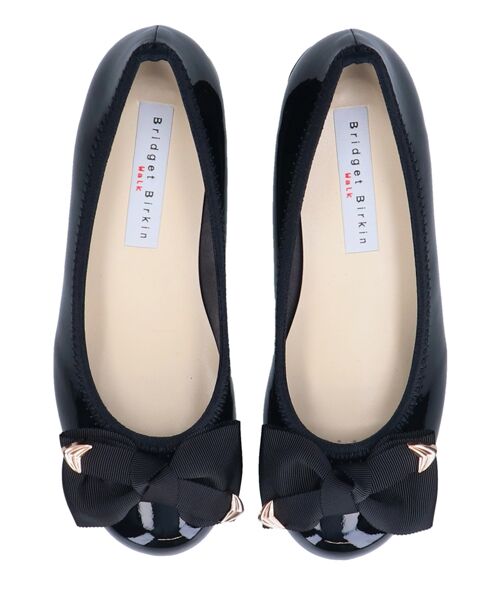 Bridget Birkin / ブリジットバーキン パンプス | 【BRIDGET BIRKIN WALK】コーナーパーツリボンウォーキングパンプス | 詳細5