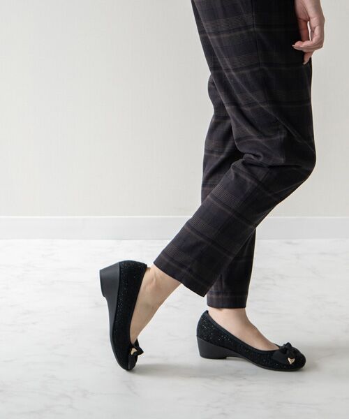 Bridget Birkin / ブリジットバーキン パンプス | 【BRIDGET BIRKIN WALK】コーナーパーツリボンウォーキングパンプス | 詳細17