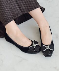 Bridget Birkin / ブリジットバーキン パンプス | 【BRIDGET BIRKIN WALK】ジュエリーリボンウォーキングパンプス