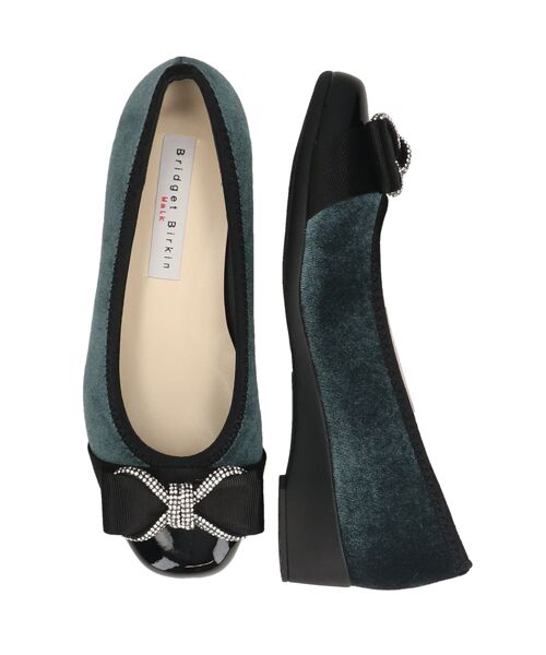 Bridget Birkin / ブリジットバーキン パンプス | 【BRIDGET BIRKIN WALK】ジュエリーリボンウォーキングパンプス | 詳細24