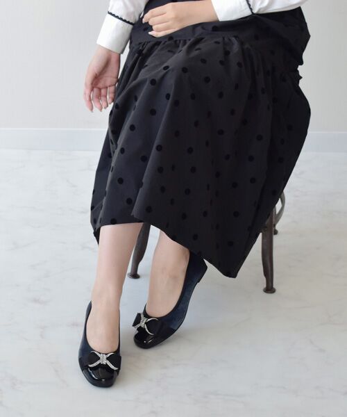 Bridget Birkin / ブリジットバーキン パンプス | 【BRIDGET BIRKIN WALK】ジュエリーリボンウォーキングパンプス | 詳細26