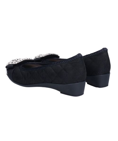 Bridget Birkin / ブリジットバーキン パンプス | 【BRIDGET BIRKIN WALK】キルティングビジューリボンウォーキングパンプス | 詳細12