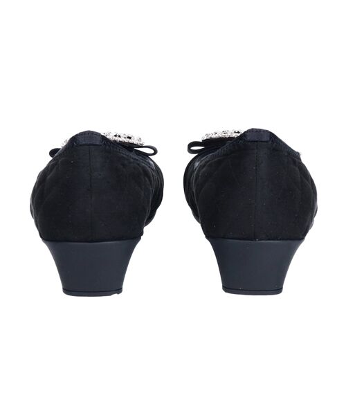 Bridget Birkin / ブリジットバーキン パンプス | 【BRIDGET BIRKIN WALK】キルティングビジューリボンウォーキングパンプス | 詳細13