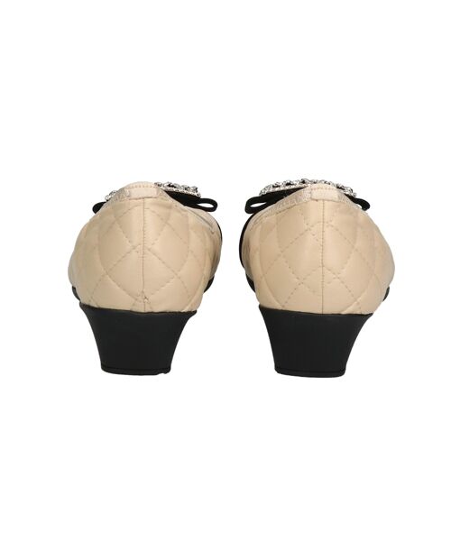 Bridget Birkin / ブリジットバーキン パンプス | 【BRIDGET BIRKIN WALK】キルティングビジューリボンウォーキングパンプス | 詳細22