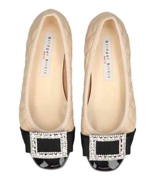 Bridget Birkin / ブリジットバーキン パンプス | 【BRIDGET BIRKIN WALK】キルティングビジューリボンウォーキングパンプス | 詳細23