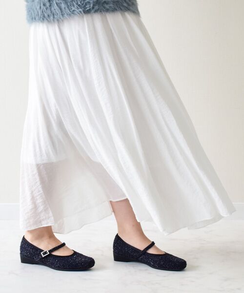 Bridget Birkin / ブリジットバーキン パンプス | 【BRIDGET BIRKIN WALK】ビジューストラップコンフォートパンプス | 詳細17